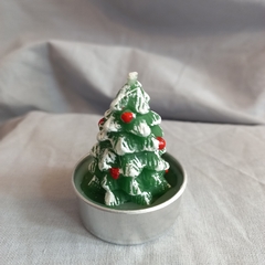 VELA DE CERA PAPA NOEL ARBOL NAVIDAD - Somos tu Evento