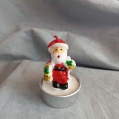 VELA DE CERA PAPA NOEL ARBOL NAVIDAD - comprar online