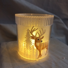 VELA LED PAPA NOEL NAVIDAD en internet