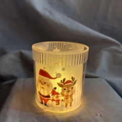 VELA LED PAPA NOEL NAVIDAD