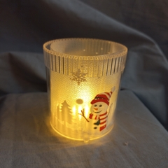 VELA LED PAPA NOEL NAVIDAD