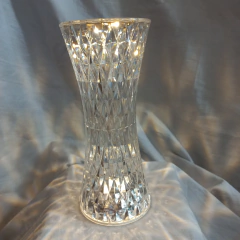 Velador Efecto Cristal Acrilico Recargable Usb - tienda online
