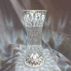 Velador Efecto Cristal Acrilico Recargable Usb - Somos tu Evento