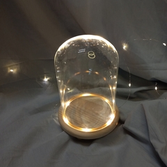 CUPULA CON LUZ 20X14 CM CENTRO DE MESA DECO - tienda online