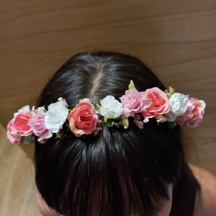 vincha flores - comprar online