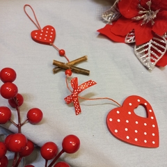 Imagen de DECO ABOLITO ADORNO COLGORIO ROJO
