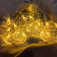GUIRNALDA 20 LUCES CON ENCHUFE VARIAS FIGURAS - Somos tu Evento