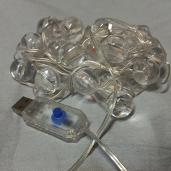 GUIRNALDA LED 30 BOLITAS USB - comprar online