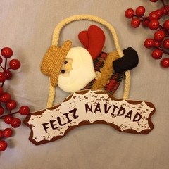 Muñecos navideños para colgar en internet