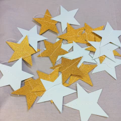 Guirnalda Cumpleaños 20 Estrellitas - Somos tu Evento