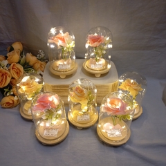 Souvenir Rosa encantada 10 cm - Somos tu Evento