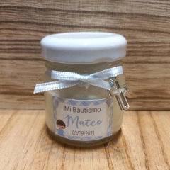 Souvenir Frasquito Dije Con Vela De Soja en internet