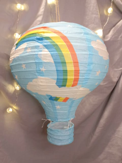 Lampara China Globo Aerostatico mediana
