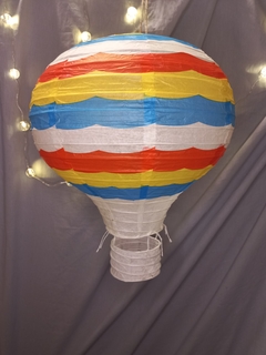 Lampara China Globo Aerostatico Chico 30cm
