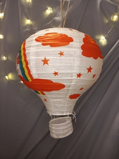 Lampara China Globo Aerostatico Chico 30cm