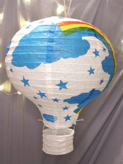 Lampara China Globo Aerostatico mediana - Somos tu Evento