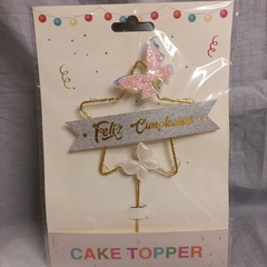 Adorno Torta Topper Mariposas Con Luz en internet