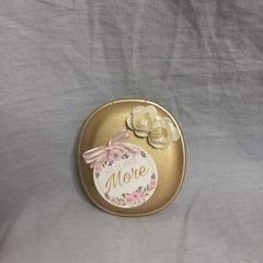 Souvenir espejo ovalado con flores - Somos tu Evento