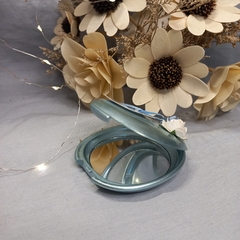Souvenir espejo ovalado con flores - tienda online