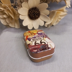 Lata mini pastillero autos motos ruras 5.5*3.5*2.3 CM - Somos tu Evento