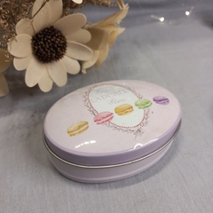 Lata Ovalada 8.5*6*2.8 Cm - Somos tu Evento
