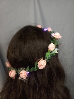 CORONITA LED FLORES VINCHA - comprar online