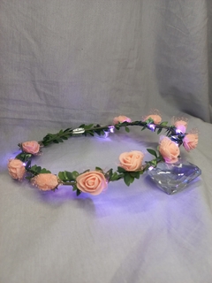 CORONITA LED FLORES VINCHA - comprar online