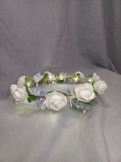 CORONITA LED FLORES VINCHA - comprar online