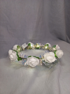 CORONITA LED FLORES VINCHA