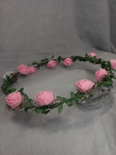 CORONITA LED FLORES VINCHA - tienda online