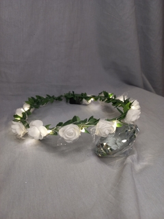 CORONITA LED FLORES VINCHA