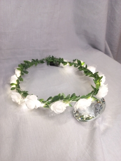 CORONITA LED FLORES VINCHA en internet