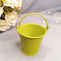 Souvenir Balde Metal Colores Mediano 7 Cm - comprar online