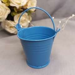 Souvenir Balde Metal Colores Mediano 7 Cm - tienda online