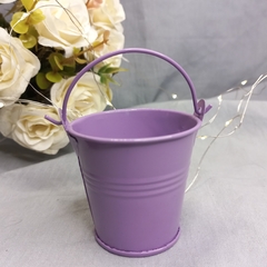 Souvenir Balde Metal Colores Mediano 7 Cm - comprar online