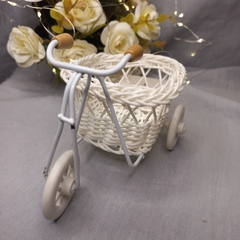Mini Bicicletas Mimbre Souvenir Decoración - Somos tu Evento