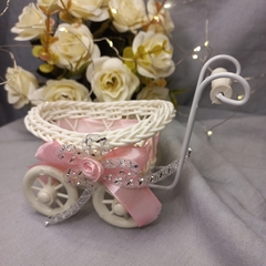 Mini Cochecitos/ Carrito Mimbre Souvenir Decoración - tienda online