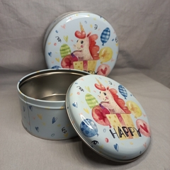set 2 latas unicornio en internet