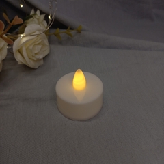 Velita Vela Luz Led Bajita Blanca/ Calida - tienda online