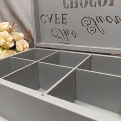 CAJA DE TE 6 DIVISIONES en internet