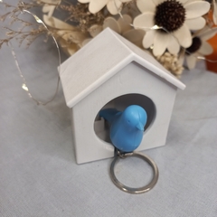 llavero pajarito con casita - Somos tu Evento