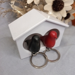 LLAVERO 2 PAJARITOS CON CASITA - Somos tu Evento