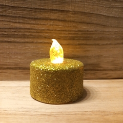 vela led glitter - comprar online