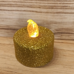 vela led glitter en internet