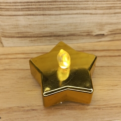 Imagen de vela led estrella