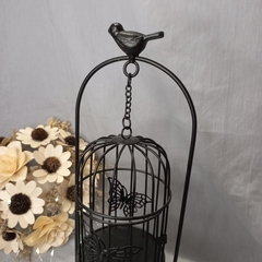 JAULA COLGANTE MARIPOSA Y PAJARITO - comprar online