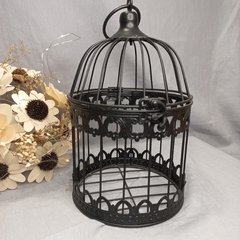 Jaula Grande Negra 25 X 15 Cm - tienda online
