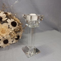 Candelabro de vidrio - Somos tu Evento