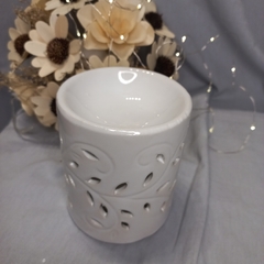 HORNILLO CERAMICA CALADO HOJITAS en internet