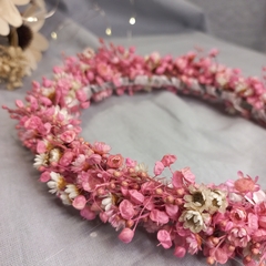 vincha coronita flores secas - comprar online
